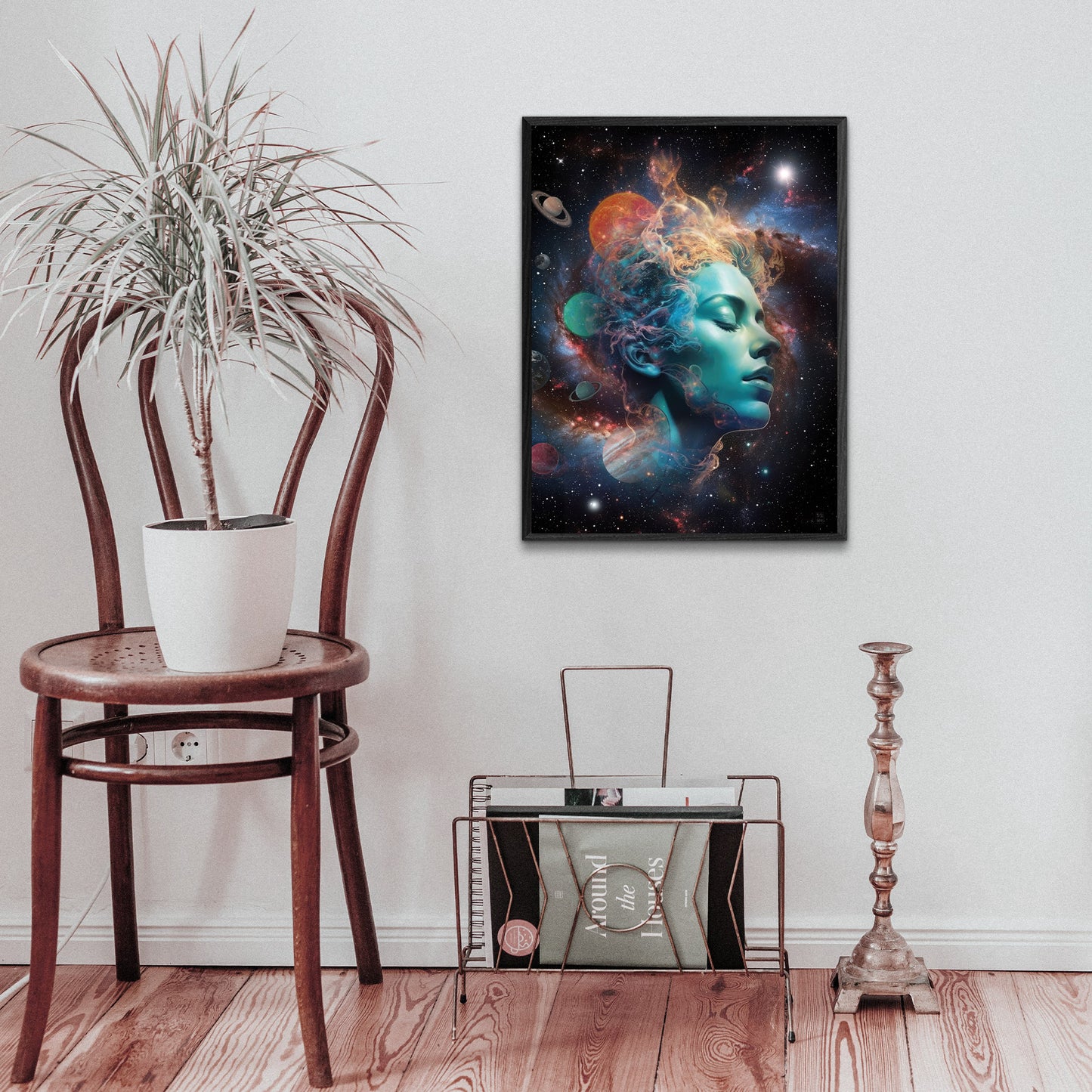 Galaxy Queen 18X24 Inch Poster Print for Cosmic & Space Art Fans, for home decor and room design