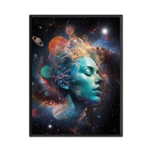Galaxy Queen 18X24 Inch Poster Print for Cosmic & Space Art Fans, for home decor and room design