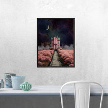 Load image into Gallery viewer, Pathway to Pink 18X24 Inch Poster Print for Space Art Fans, for home decor and room design
