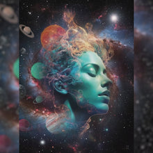 Load and play video in Gallery viewer, Galaxy Queen 18X24 Inch Poster Print for Cosmic &amp; Space Art Fans, for home decor and room design
