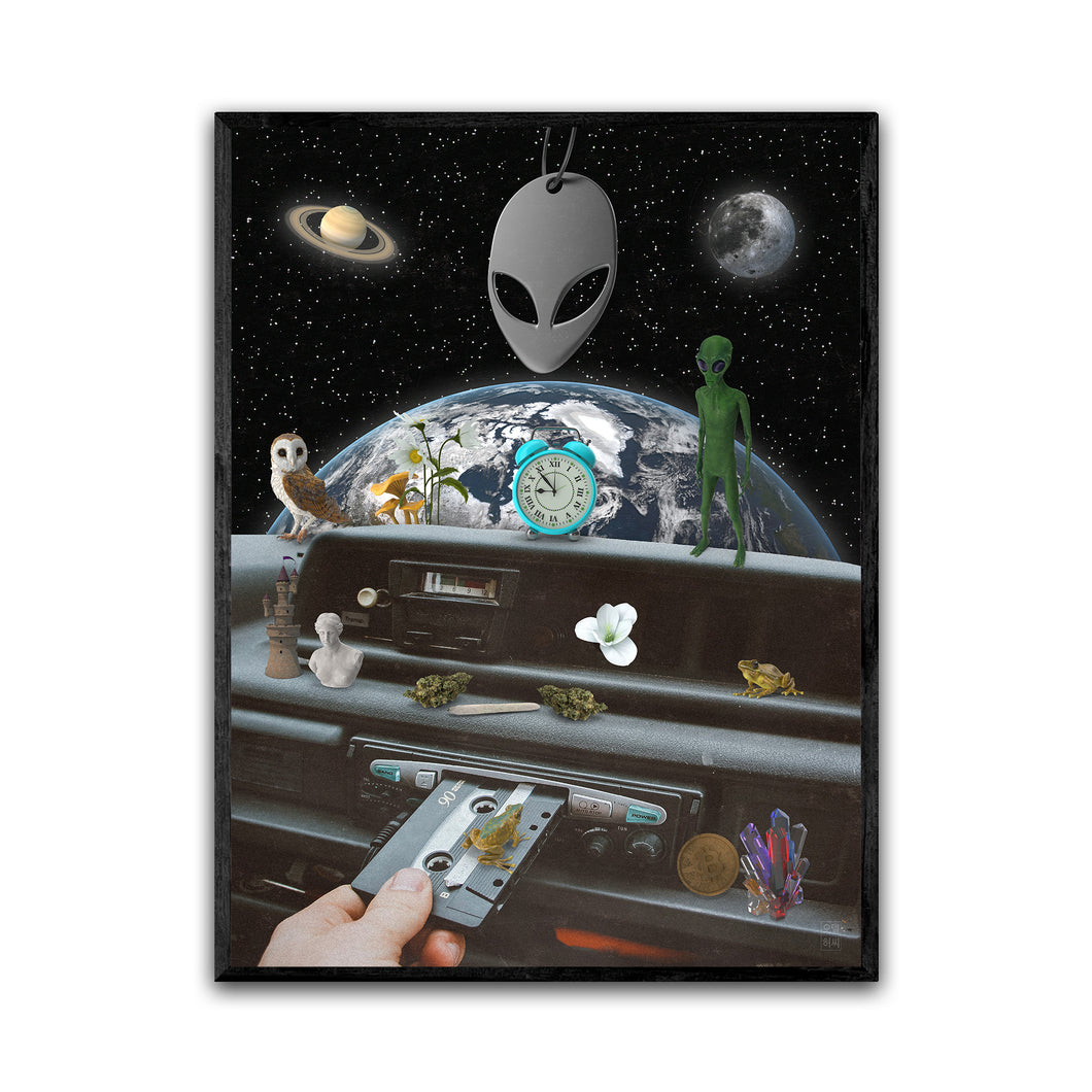 Long Strange Trip 18X24 Poster Print for Surreal & Alien Art fans