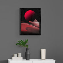 Load image into Gallery viewer, Red Planet Explore 18X24 Inch Poster Print for Sci-fi &amp; Surreal art fans
